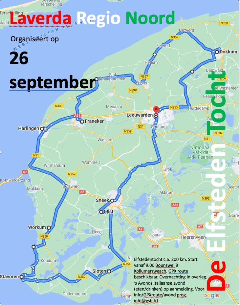 Laverda 11 steden