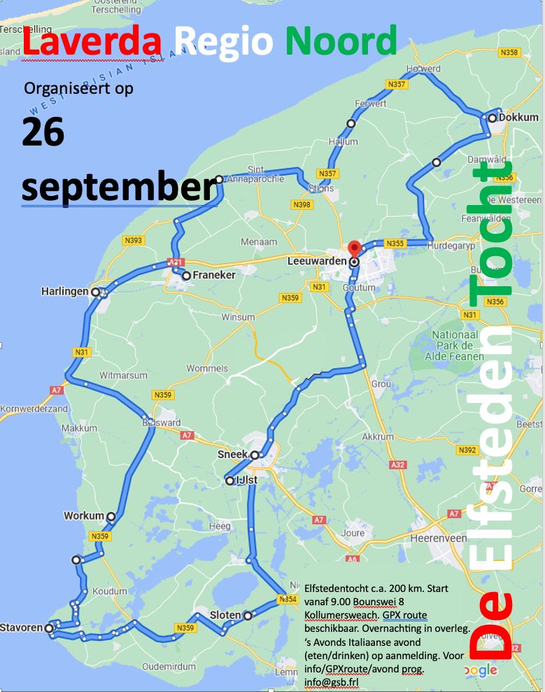 Laverda 11 steden