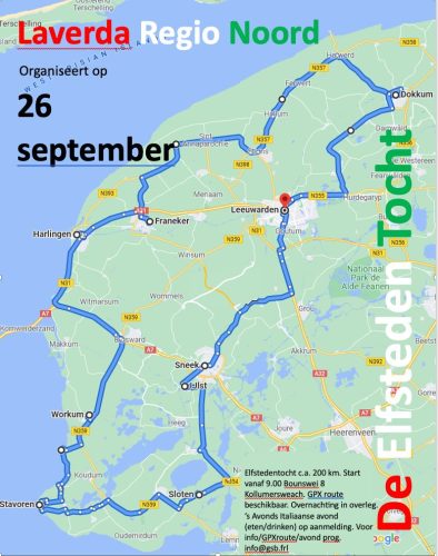 Laverda 11 stedenposter